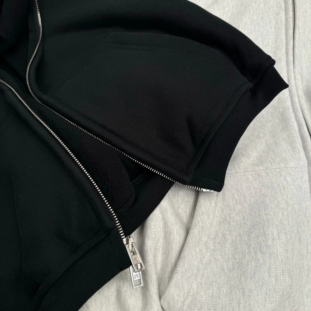 Womens AutumnWinter Zipper Hoodie Jacket with Velvet Inner Thick and Loose Fit 241203