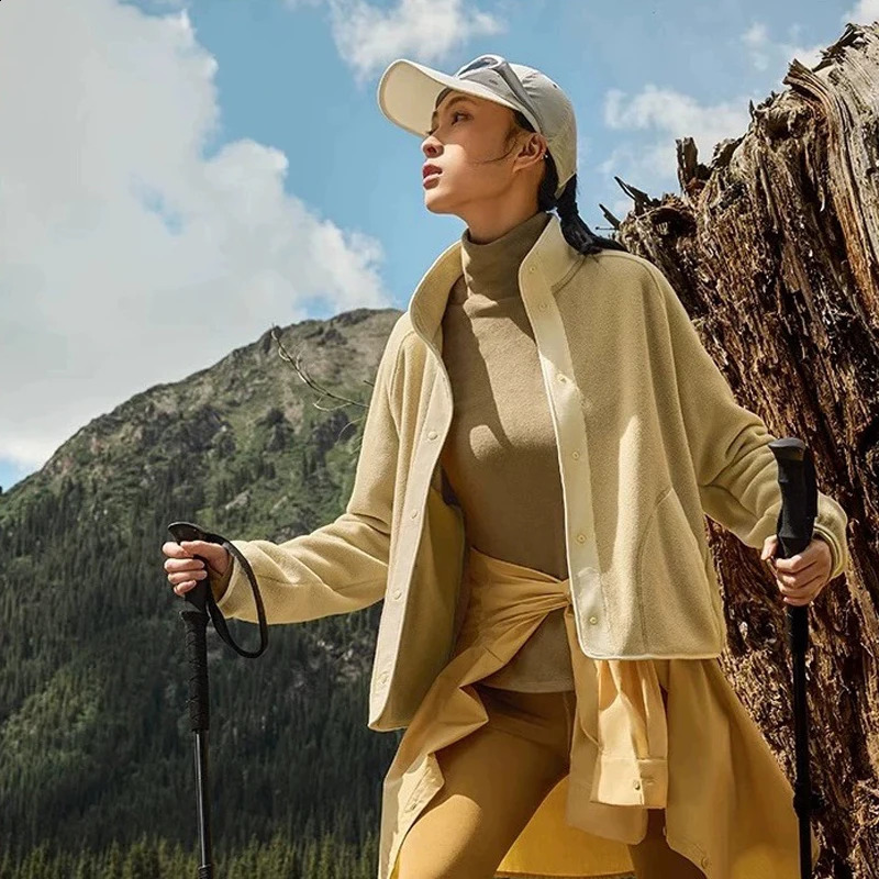 BENEUNDER Womens Autumn Polartec Fleece Jacket Lightweight Windproof Outdoor Sports Vest 241205