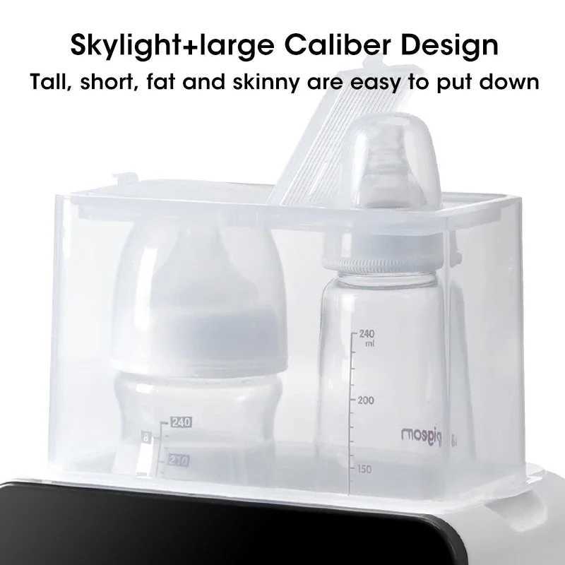 Bottle Warmers Sterilizers Baby Bottle Warmer Intelligent Thermostat Pacifier Disinfection Heating Complementary Food Temperature Display Appointment 