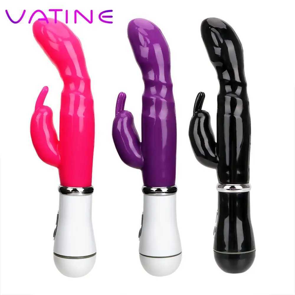 IKOKY Sex Products Clitoris Stimulator G-spot Massager Rabbit Vibrator Female Masturbator Sex Toys For Women EroticXJ241206