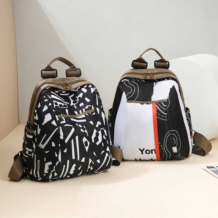 Shell backpack, ethnic style fashionable casual women's backpack, lightweight and durable, large capacity commuting travel backpack 241215