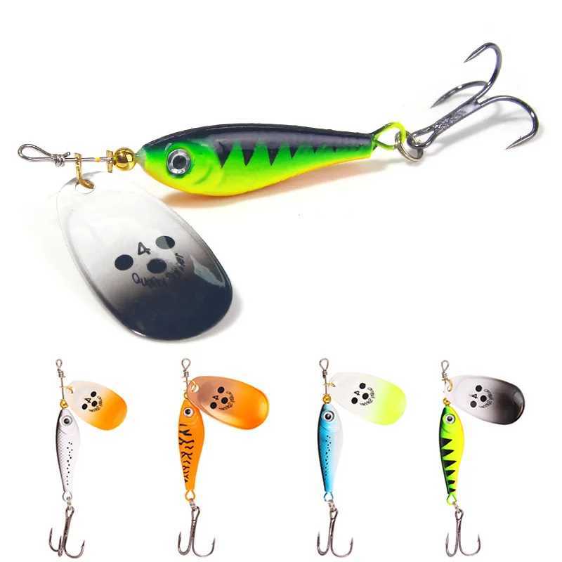 Fishing Lures 11g 15g 20g Rotating Metal Fishing Hard Artificial Hard Baits Crap Bass Pike Fishing Tack Bionic Crank LuresXJ241128