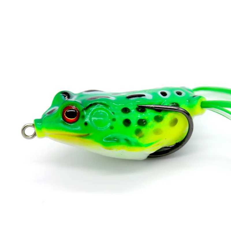 Doub Propelr Frog Soft Baits Shad Soft Lure Jigging Fishing Lure Bait Prop Topwater Catfish Silicone Artificial WobbrsXJ241128