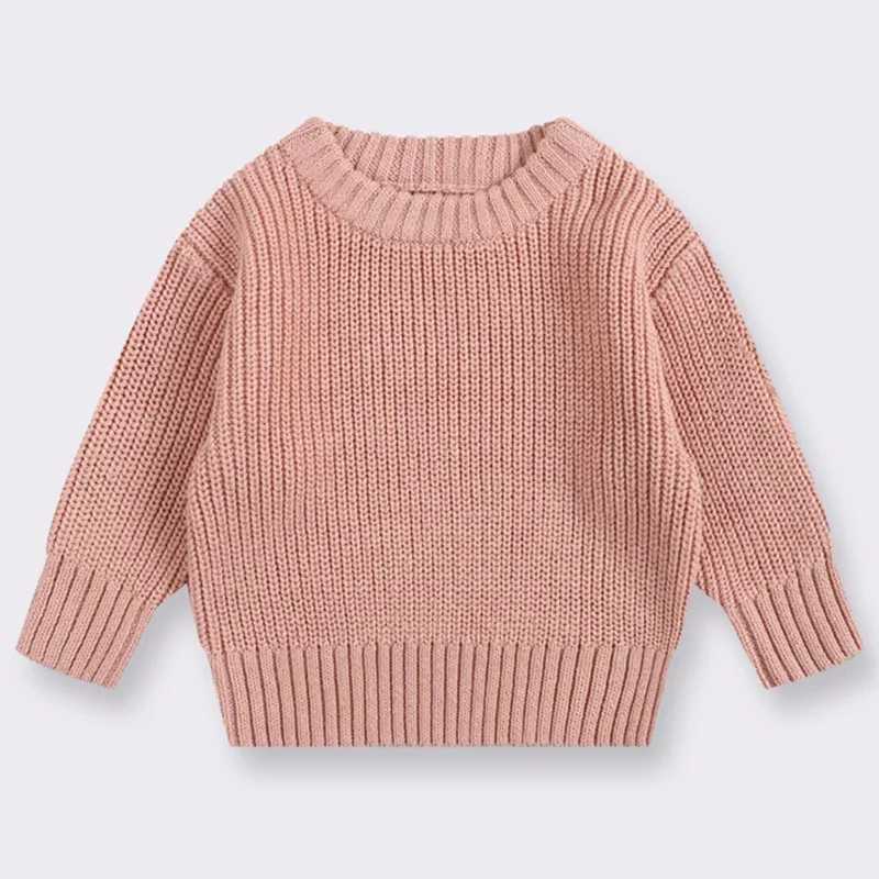 Cardigan 0-6Y Autumn Baby Sweater New Baby Boys and Girls Clothing Preschool Knitted Sweater Newborn Knitted Long Sleeve Cotton Baby Zipper Top Q24120