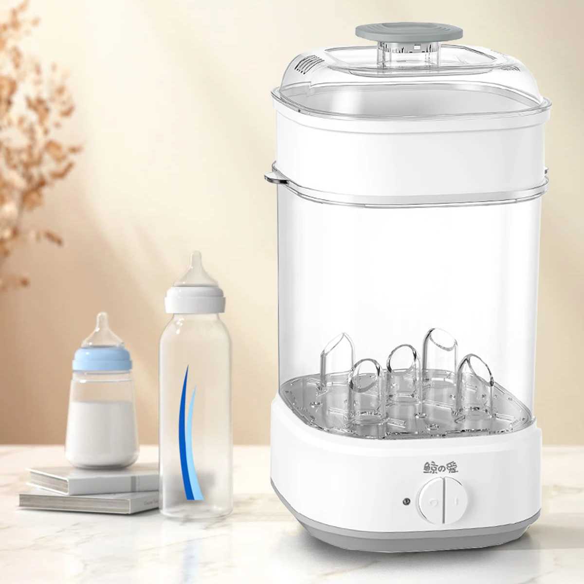 Bottle Warmers Sterilizers# Baby Feeding Bottle Warmer Sterilizers Food Milk Warmers Bottle Steam Sterilizer Electric Baby Bottle Sanitizer with Timer
