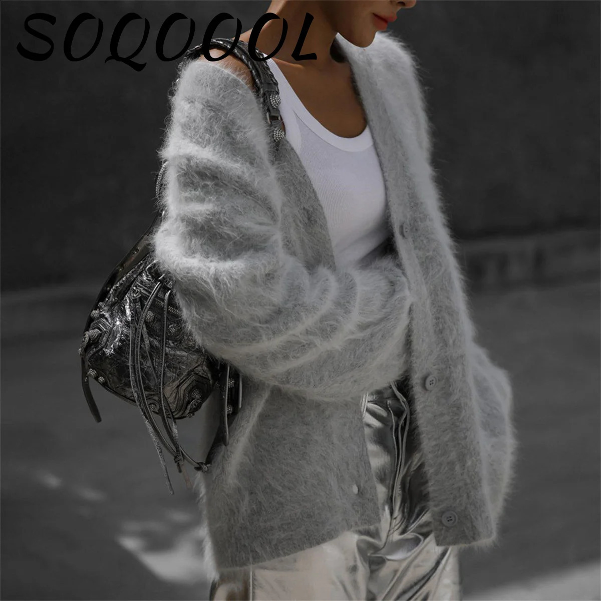 Elegant Long Sleeve Sweater Women Autumn SingleBreasted Cardigans Chic Female Casual Soft Flexible Knitted Outwear 241203