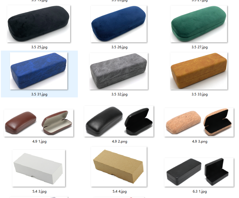 Glasses case glasses frame glasses bag and glasses cloth customization are also needed, please contact us