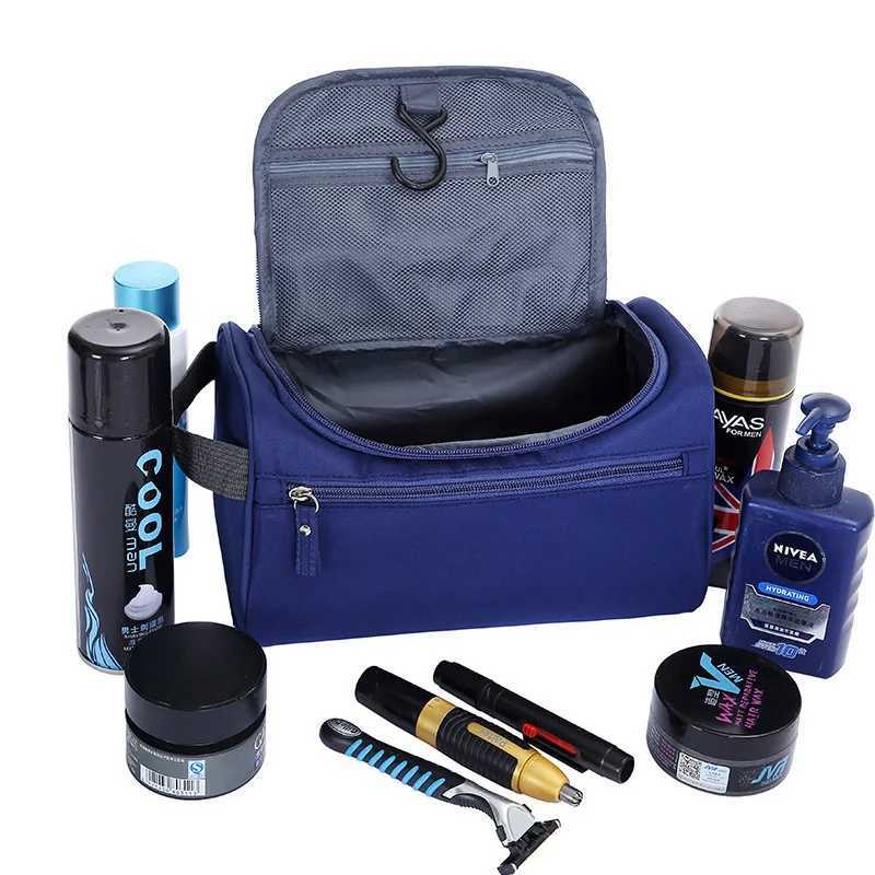 Men cosmetics cosmetic bag Waterproof oxford toiletry bag travel organizer High capacit mill sand Beautician case Bath W bagXJ241206