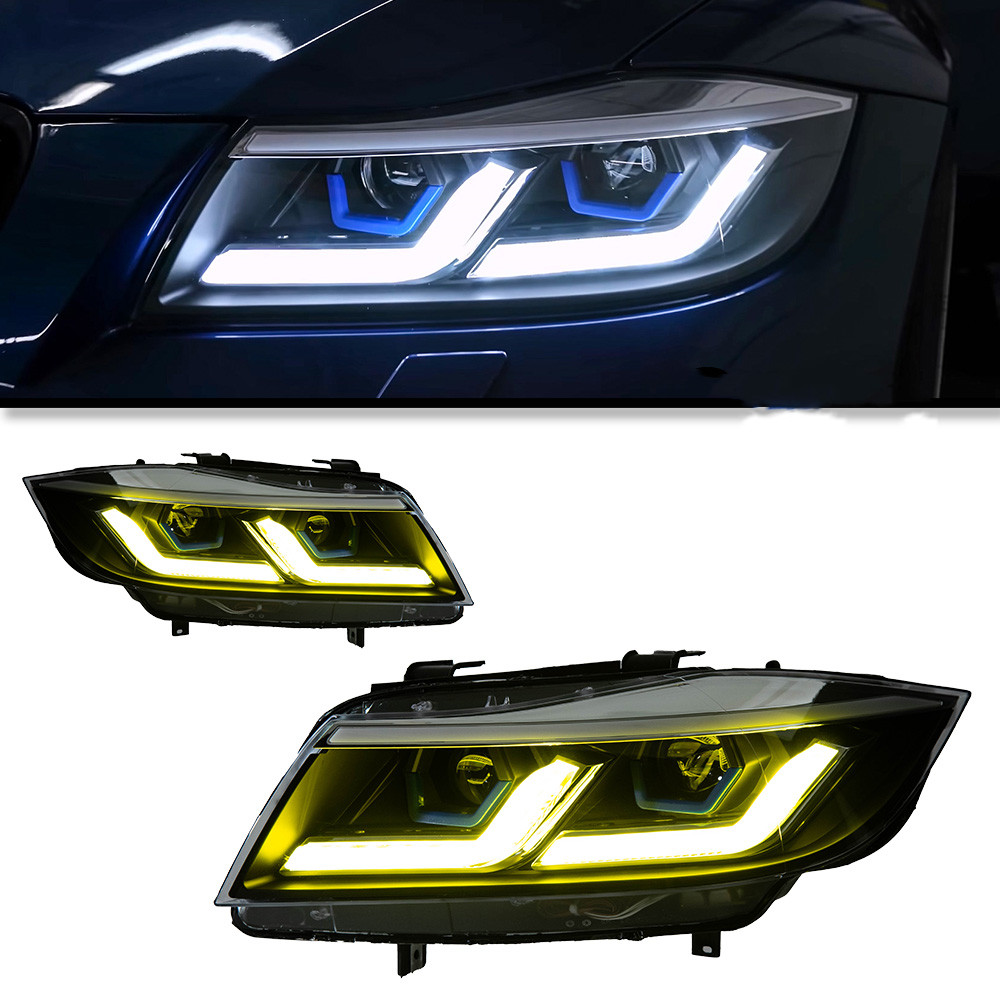 Headlight Assembly for BMW E90 Headlights 2005-2012 320i 318i 323i 3 Series DRL Signal Auto Headlights