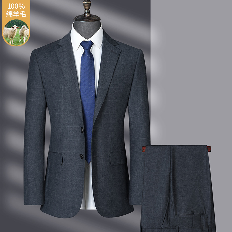 F1129Formal suits for young and middle-aged business casual suits for grooms wedding dresses for men