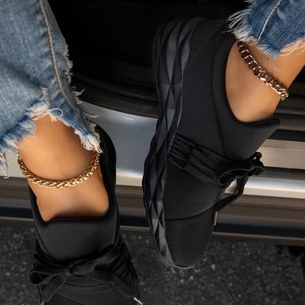 Designer outdoor shoes, plus size women's casual single shoes, autumn and winter new styles, flat bottomed lace up one foot sports shoes, perenni