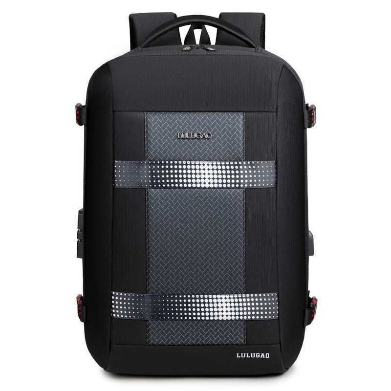 Leisure backpack, computer backpack, wear-resistant and waterproof men's travel backpack, large capacity business backpack 241215