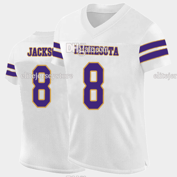 18 Justin Jefferson 2024-25 Football Jersey Aaron Jones TJ Hockenson McCarthy Kirk Cousins Addison Harrison Smith Adrian Peterson Ham Randy Moss Custo