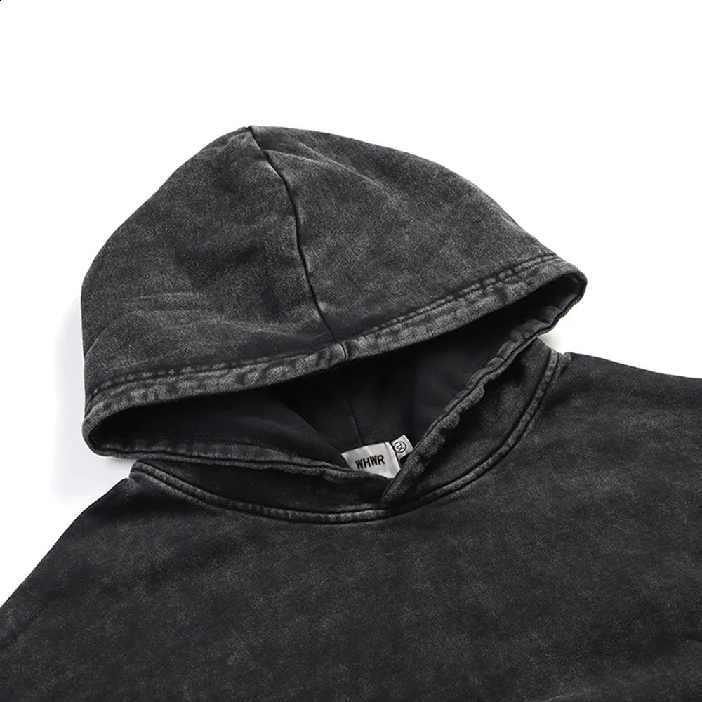 Hit Me Hard and Soft Washed Hoodies Vintage Cotton Hooded Pullover Mens Womens Loose Casual Gothic Sweatshirts Y2K Coat Unisex 241203