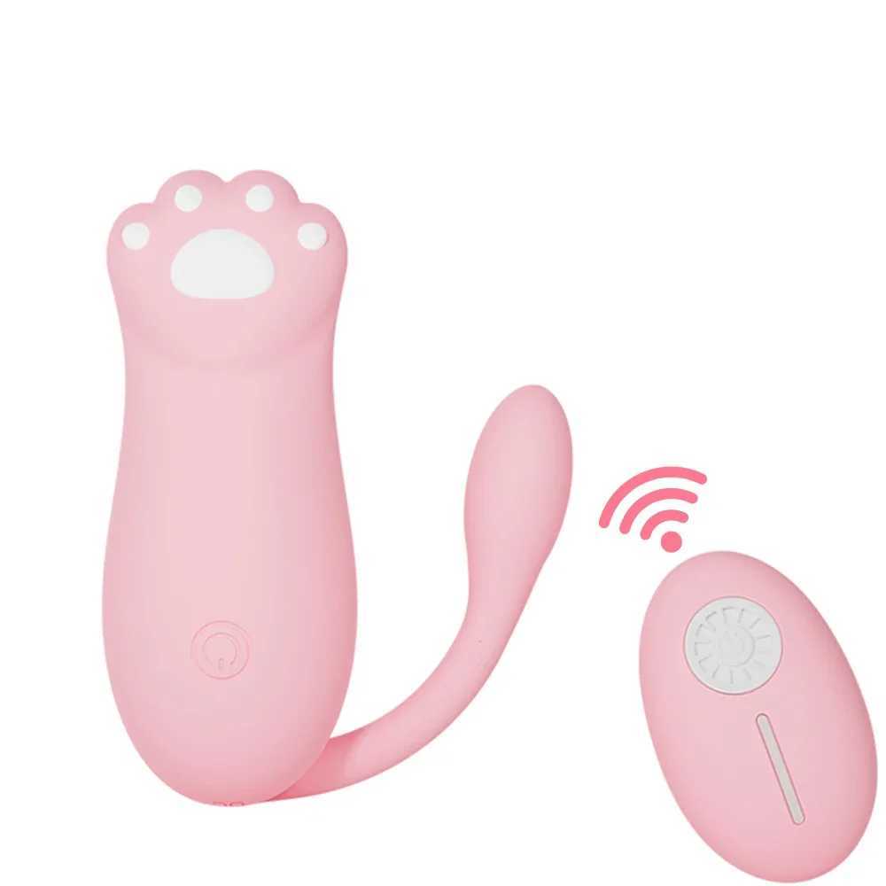 Cat Claw Remote Control Vibrator s For Women G-spot Massage Clitoris Stimulator Female Masturbation Jumping s Sex Toys 18XJ241206