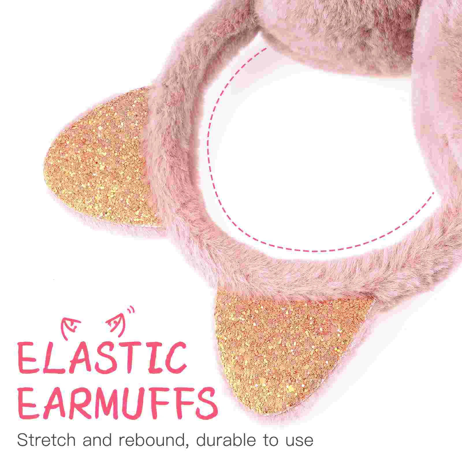 Warm Ear Headband Womens Muffin Girl Christmas Cover Winter Plush 241205