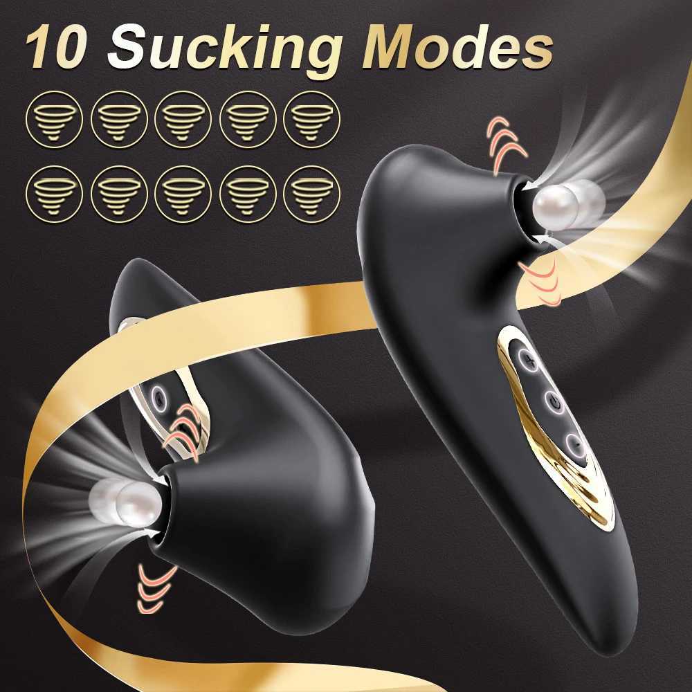 Powerful Vibrator for Women Female Sucker Masturbation Nipple Vacuum Clitoris Stimulator Vibrators for Women Adult Sex Toys 18+XJ241206