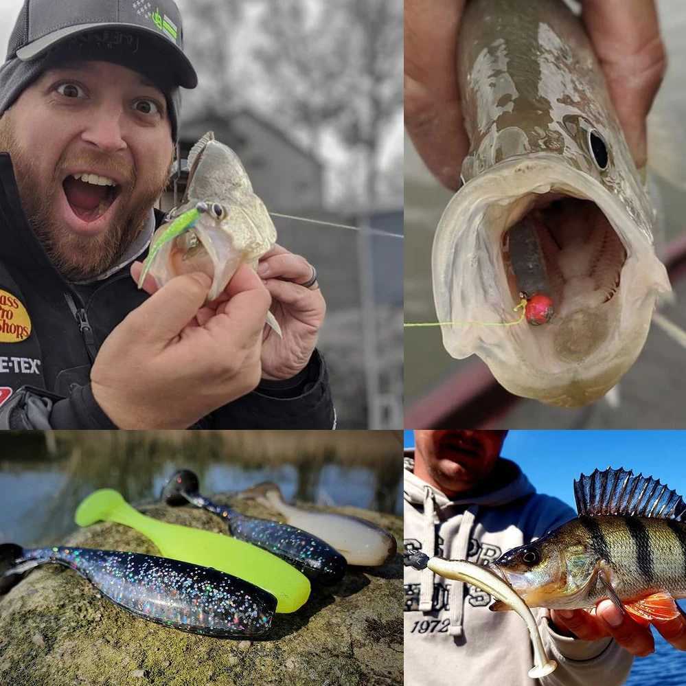 Soft Lure 3D Jig Hook Artificial Bait Swimbait DIY GRUB Carp Baits Wobbrs Fish Fly Tying Ocean LAKE Fishing Tack PescaXJ241128