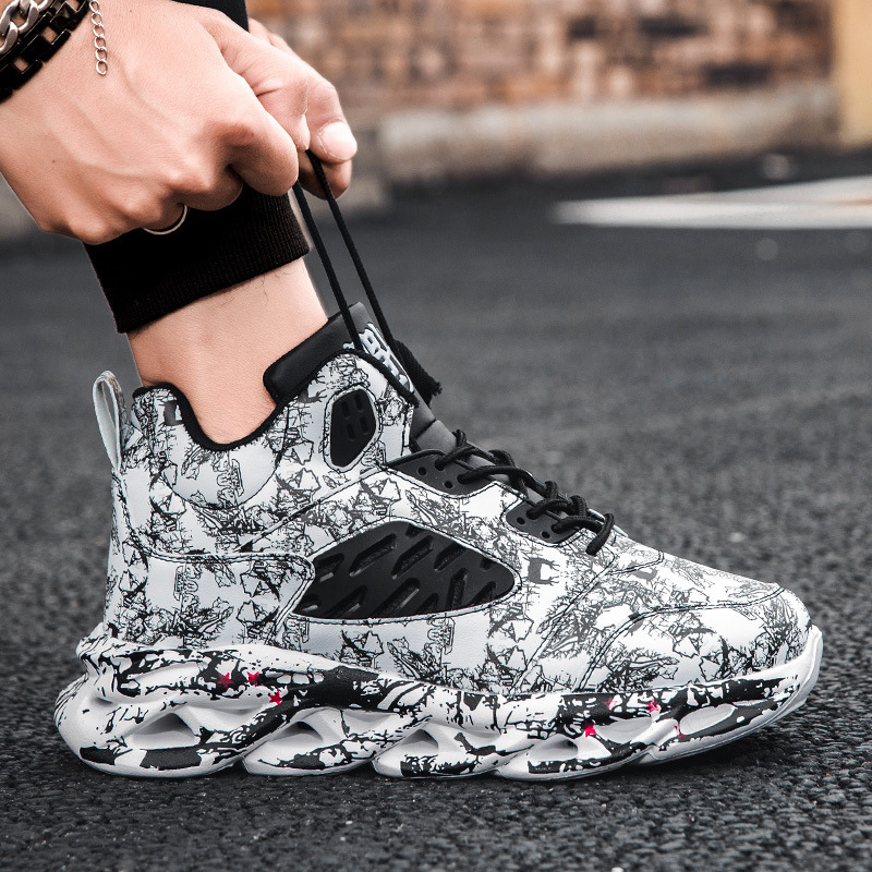 Men's fashion shoes Sports men's shoes New Daddy shoes Men's casual shoes Graffiti basketball shoes Size 38-46