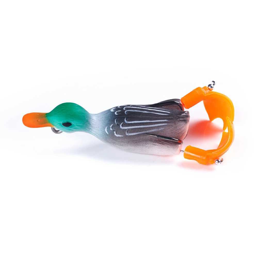 11.2g 8.5cm duck Fishing Lure Ducking Fishing Frog Lure Artificial Bait Duckling 3D Eyes Fishing Baits Bass Carp Pike FishingXJ241128