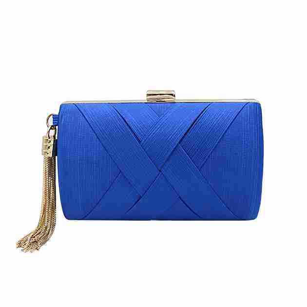 Clutch Bag Long Term Silk Satin Tassel Dinner Hand Hold Womens Bag Chain Banquet Bag Temperament Cheongsam Bag 240920