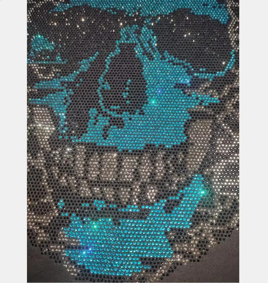 ly ed Rhinestone jeans for mens mens clothing Trouser mens clothing 241206