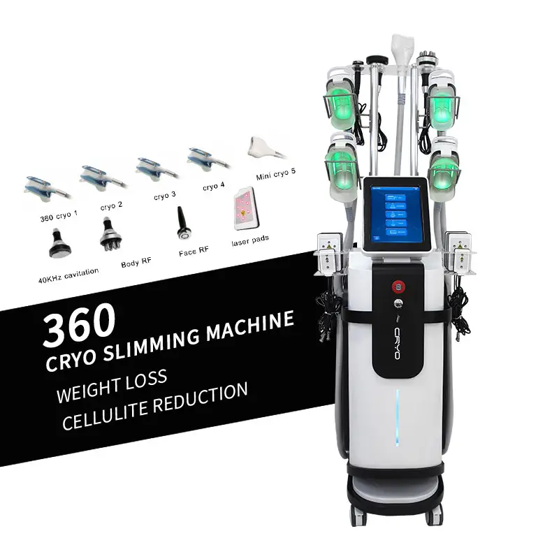 New fat freeze slimming machine rf cavitation lipolaser fat removal skin tightening face lift radio frequency cryo slim salon equipment