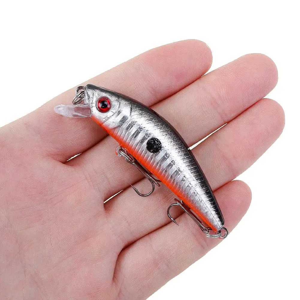 Lifelike Lure Bait Fishing Lures Swimbait Hard Bait Freshwater Saltwater Fishing Gear For Bass Trout Perch 7cm / 8gXJ241128