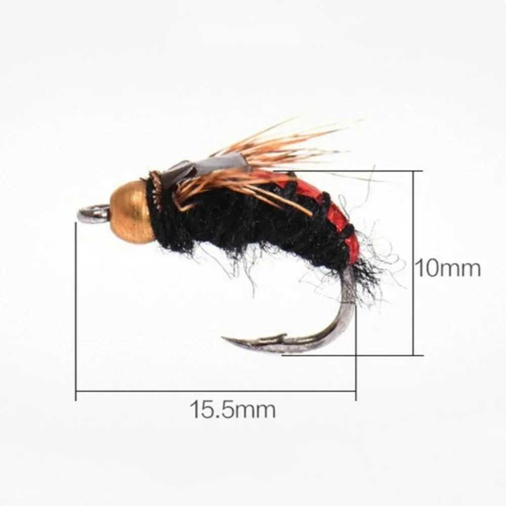 #14 Bead Fast Fly Fishing Flies Different Sty Scud Fly Bug Insects Salmon Trout Sing Dry Fly Fishing Lures Fishing TackXJ241128
