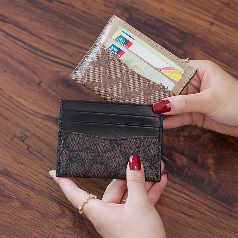 Design 2024 Wallets For Women Multi-Function Holder PU Leather Female Small Card Bag Short Women's Purse 's