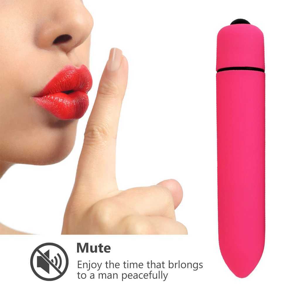 10 Speed Mini Bullet Vibrators Adult Female Dildo Clit Stimulation Sex Toys Vibrating Jump G Spot Vagina Vibrator For WomenXJ241206
