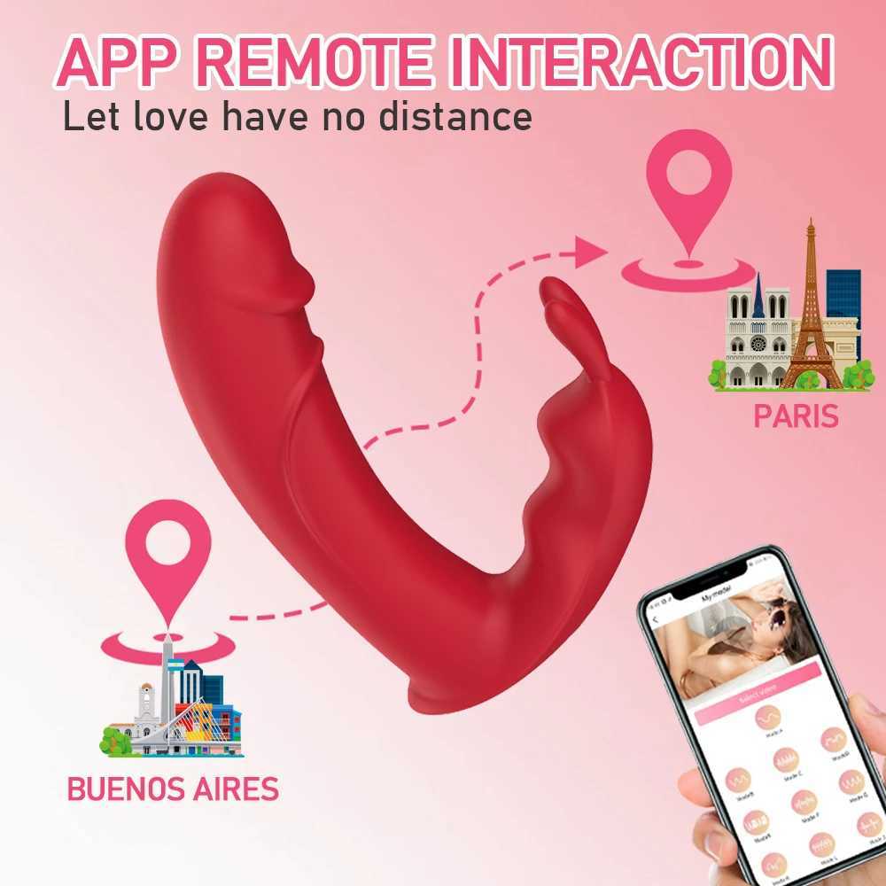 Rabbit Vibrator For Women Powerful G Spot Nipple Clitoris Stimulator Powerful Dildo Vagina Massager Female Sex ToyXJ241206