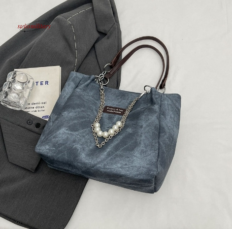 Korean version of student class bag for women 2024 new simple and fashionable versatile shoulder bag, large capacity commuting tote bag #33 swissmilit