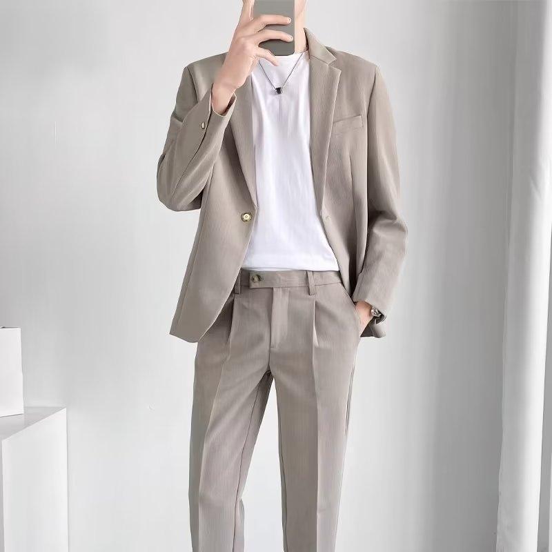 K687 Men's Business Casual Suit Set - Designer Suits