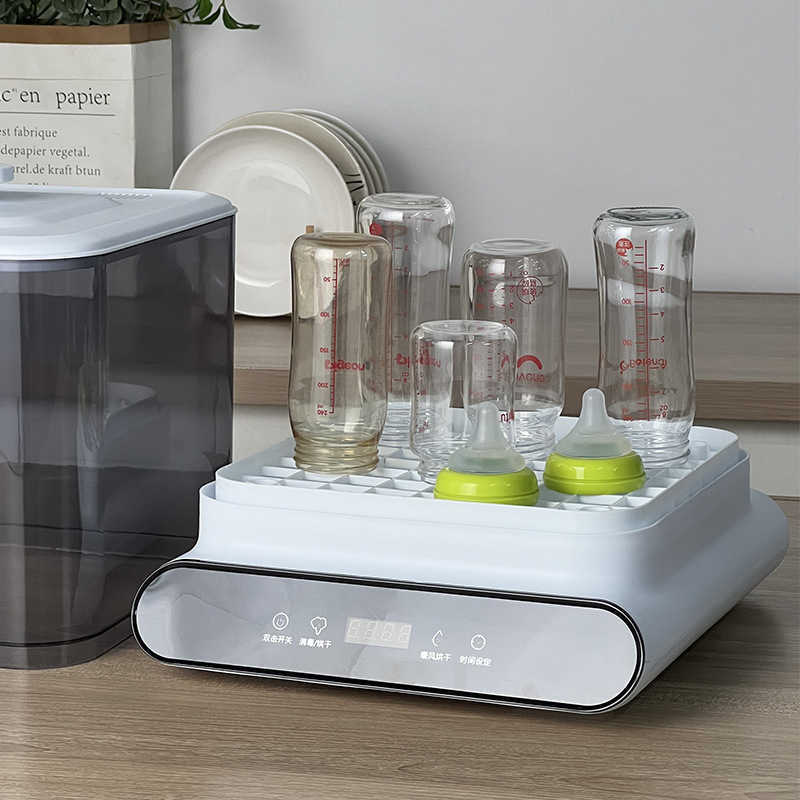 Bottle Warmers Sterilizers Bottle sterilizer with drying 2in1 steam sterilization for baby warm milk and warm milk specialized disinfection cabinet sm