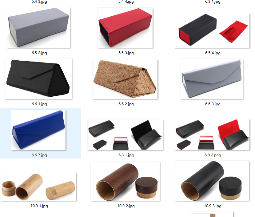 Glasses case glasses frame glasses bag and glasses cloth customization are also needed, please contact us