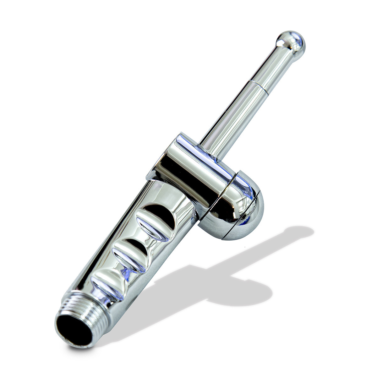 Cross border adult sex toys, aluminum alloy utensils, lower body flushing nozzle, SM female backyard cleaning