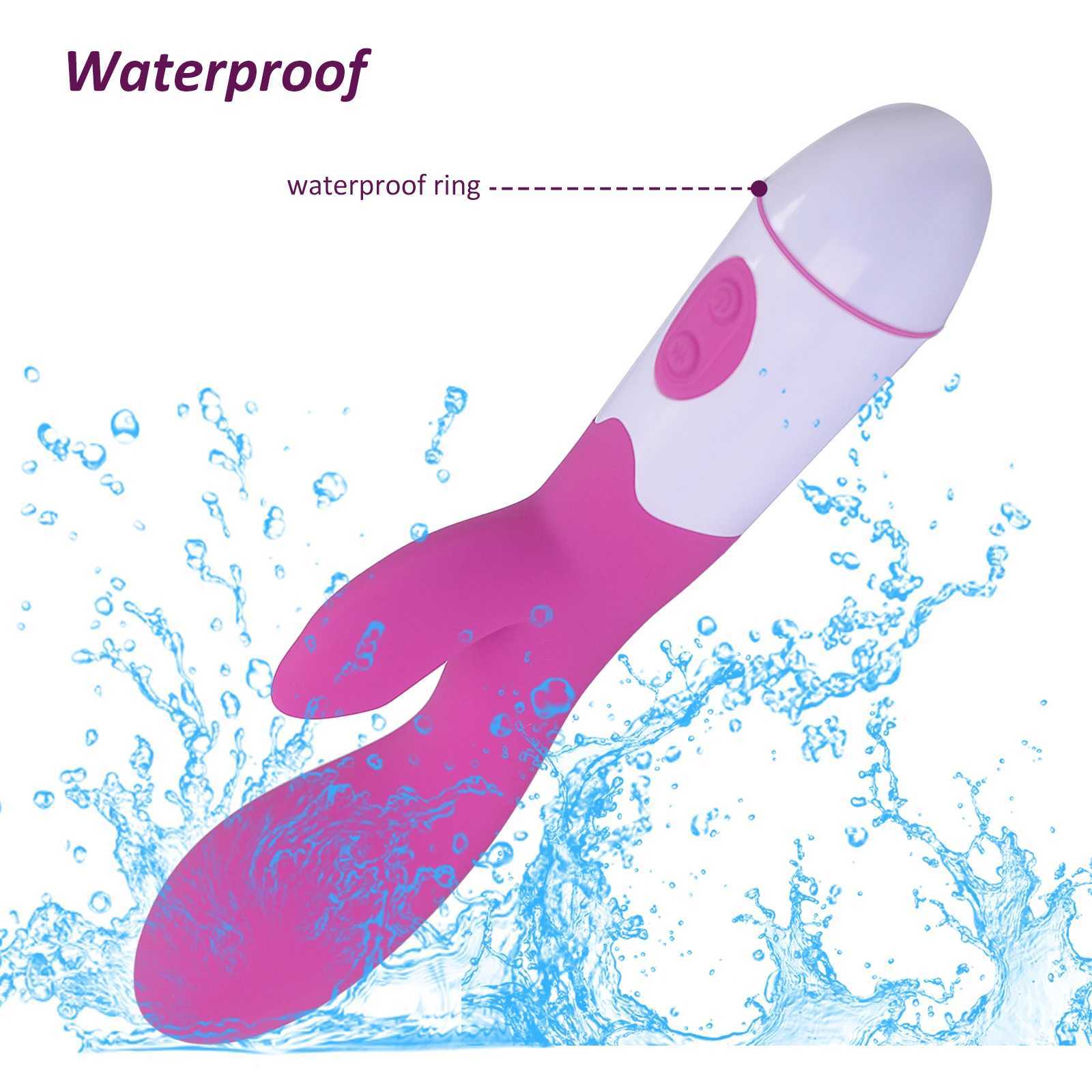 30 Speeds Rabbit Vibrator G spot Dildo Vibrator for Women Vagina Clitoris Stimulator Female Masturbation Adult Sex ToysXJ241206