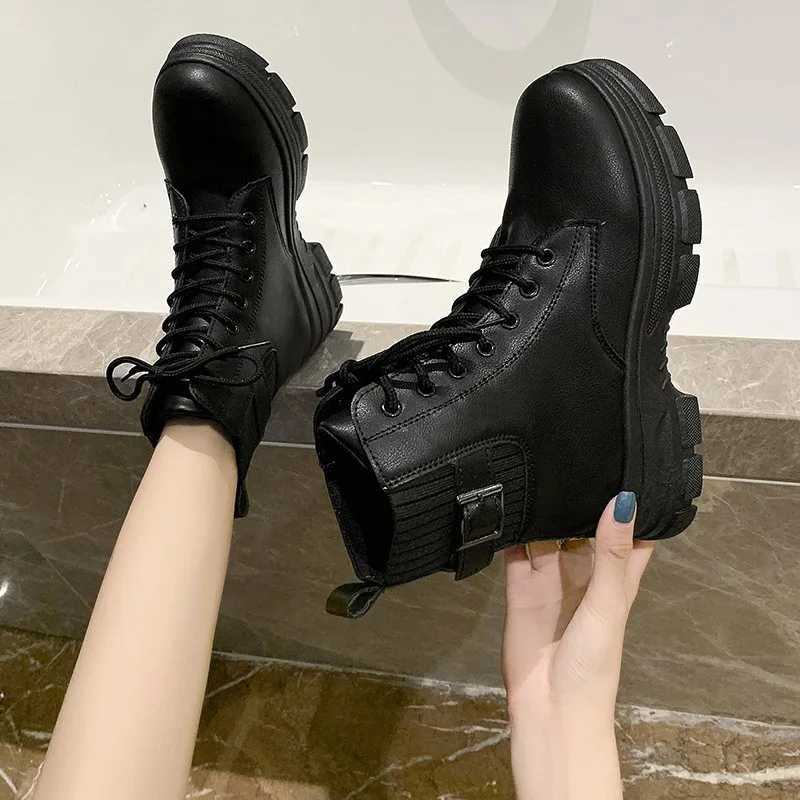 High Quality Newly arrived soft boots warm shoes versatile boots Fi round ankle boots winter elastic black boots detachable boots T241206