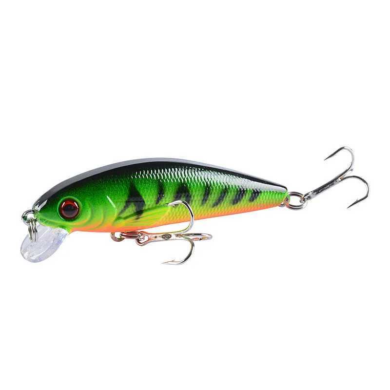 1pcs Floating Fishing Lures Minnow Crankbait 7.2cm 8.6g Isca Artficial Hard Bait Wobbrs Bass Carp Swimbait Trolling TackXJ241128