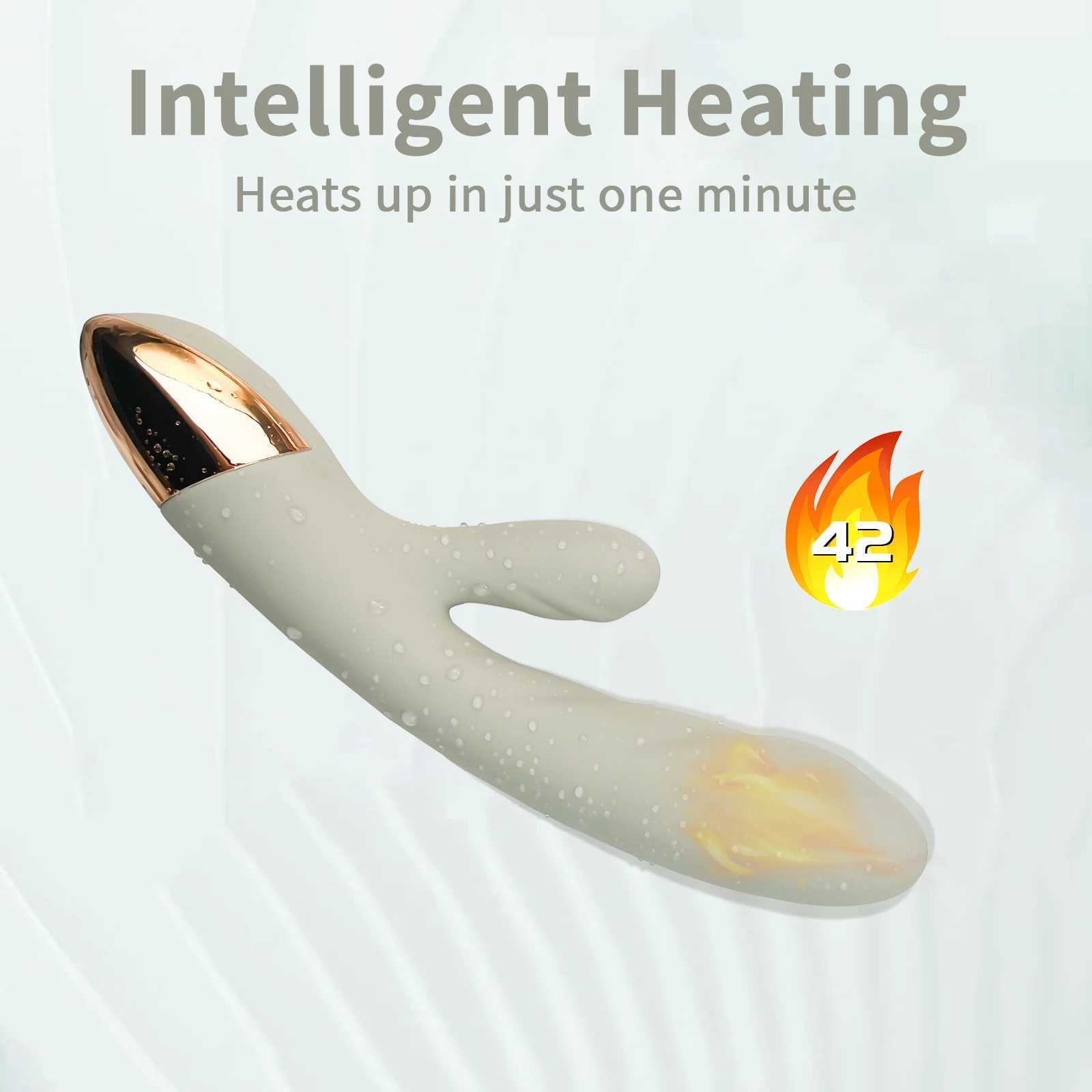 Wosilicone Clitoral Vagina Stimulation Vibrator Girls Heating Rabbit Vibrator G Spot Massager Adults Sex ToysXJ241206