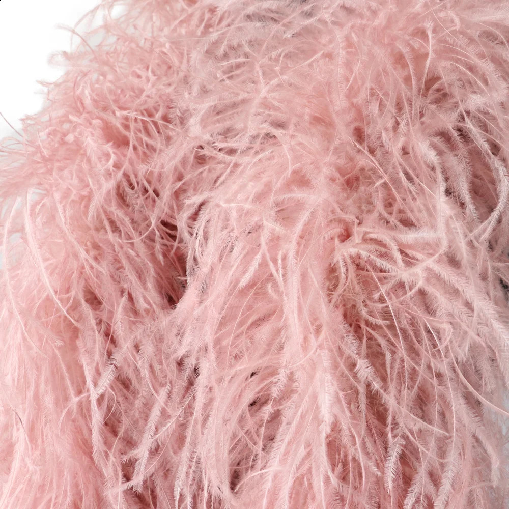2-meter fluffy Oriental feather Boa high-quality Oriental feather for wedding sewing clothing Dcation Shawl 2 4 6 10 15 layers 241206