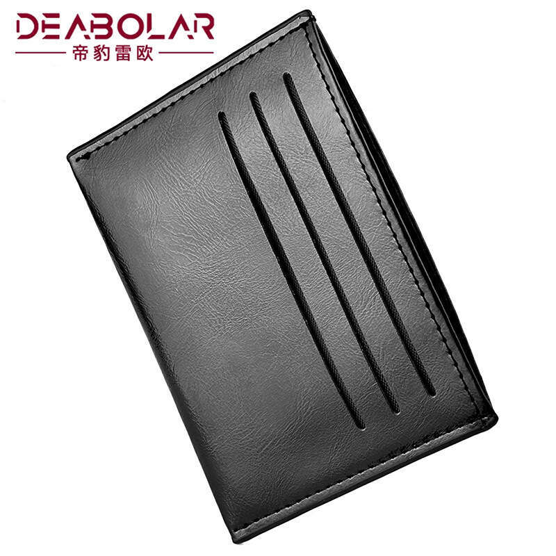 Large Capacity Multi Slot Wholesale Bag Men's Coin Short Wallet Ultra-Thin Bus Cover Women's Bank Card Clip Fashionable Quality Classic