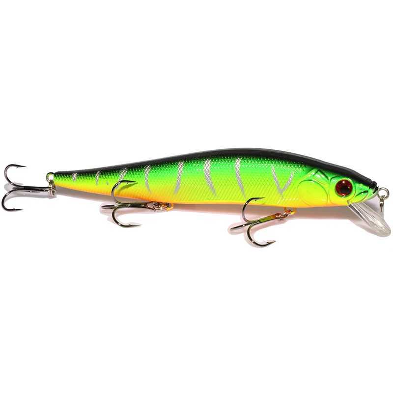 Goture 5Pieces/lot Fishing Lure Floating Minnow/Wobbr With 3 pcs VMC Treb Hooks 14cm/23.2g (5.51in/0.82oz) Diving Depth 2MXJ241128