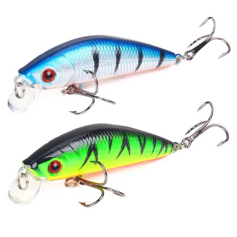 1Pc Minnow Fishing Lure Swim Hard Fishing Bait 7cm 8.5g Artificial Bait Wobbr Crankbait Carp Bass Fishing TackXJ241128