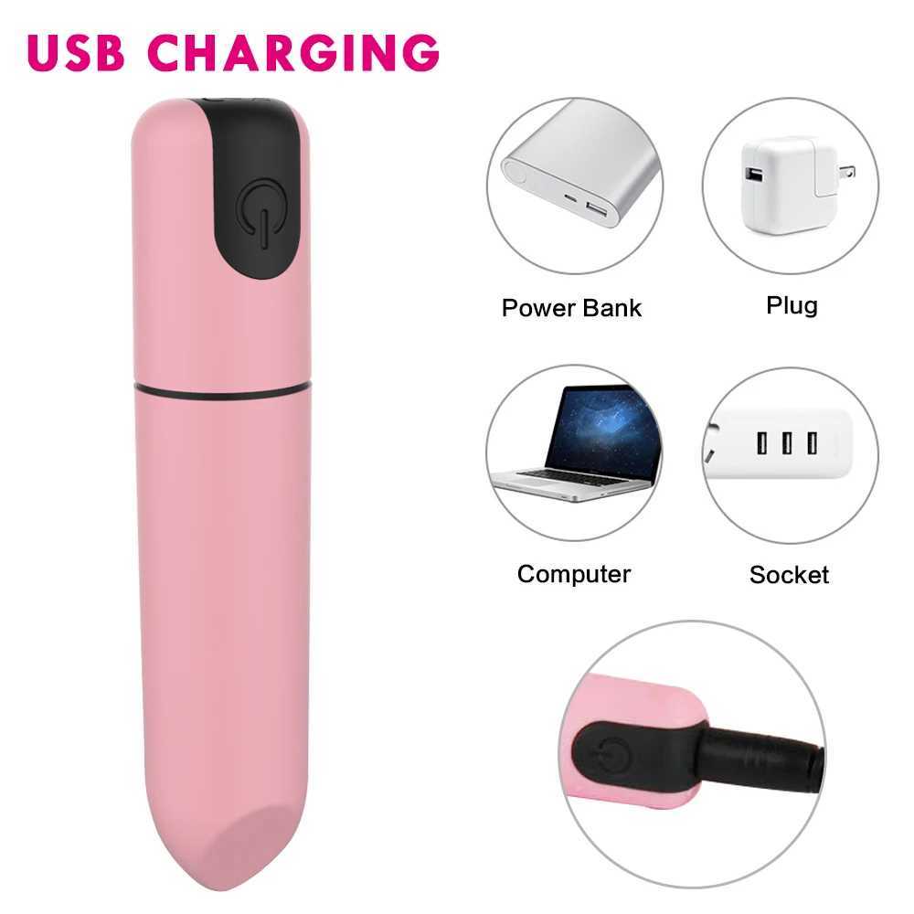 Wireless Remote Mini Bullet Vibrator G-spot Nipple Clitoris Stimulator Anal Dildo Vibrator Adult Sex Toys Clitoris StimulatorXJ241206