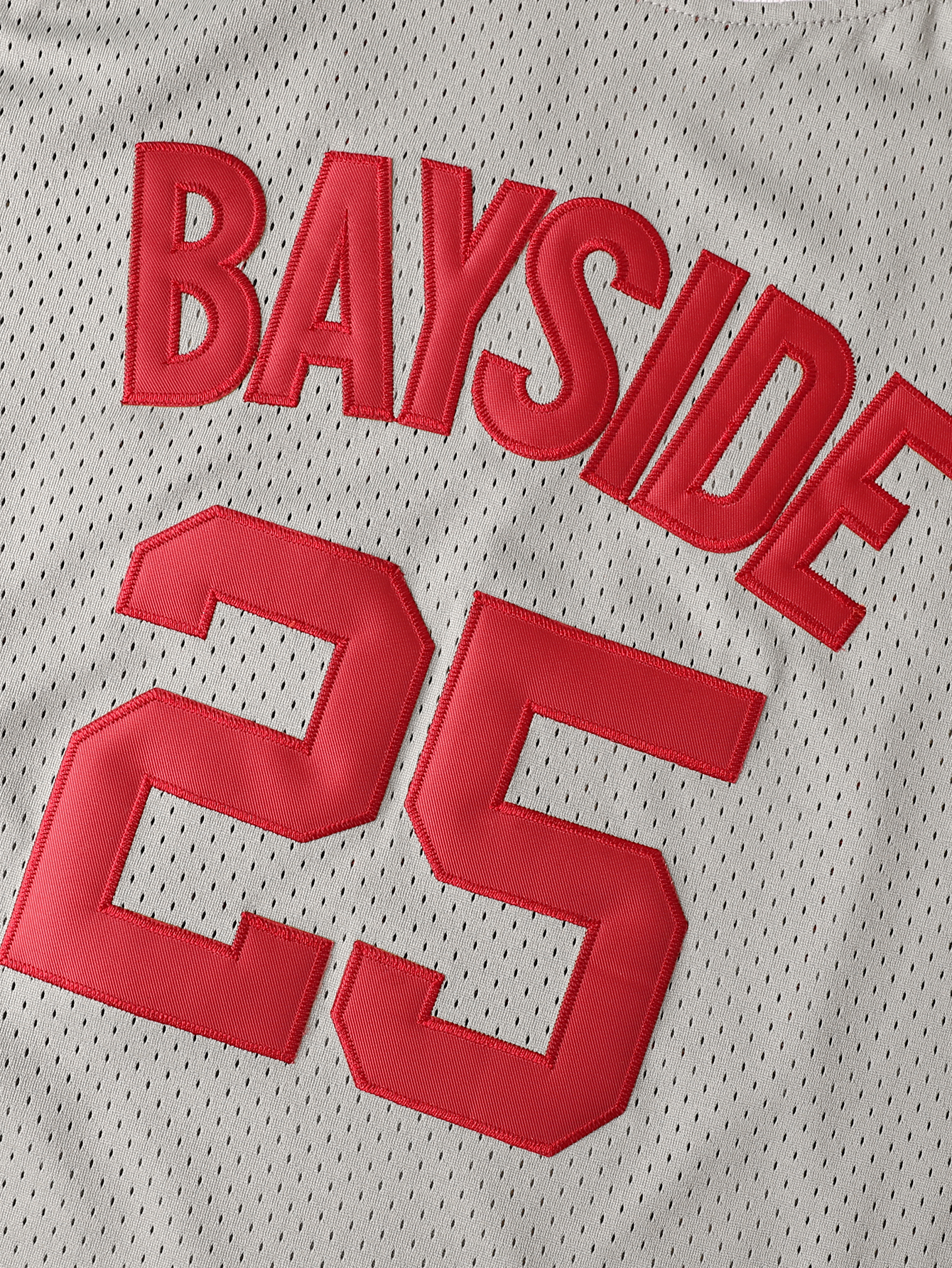 IN STOCK Saved by the Bell Zack Morris 25 Bayside Basketball jersey Retro Breathable V-neck Sleeveless Sports Training Uniform, Summer Party And Stree