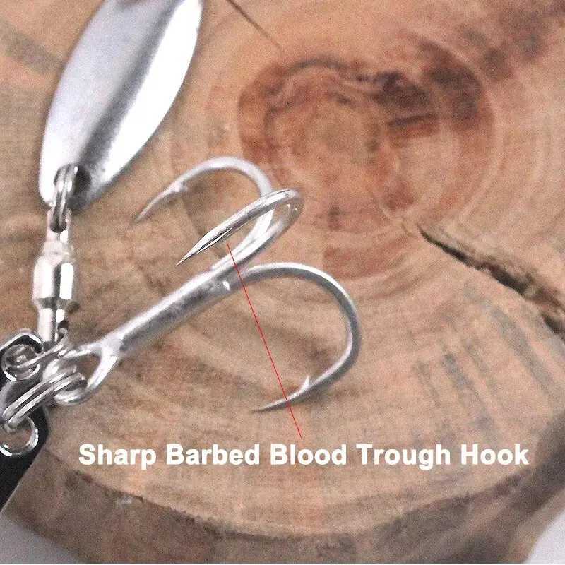 BUR 5g-30g Freshwater Saltwater Long Cast VIB Lure Zinc Alloy Metal Fish VIB BaitXJ241128