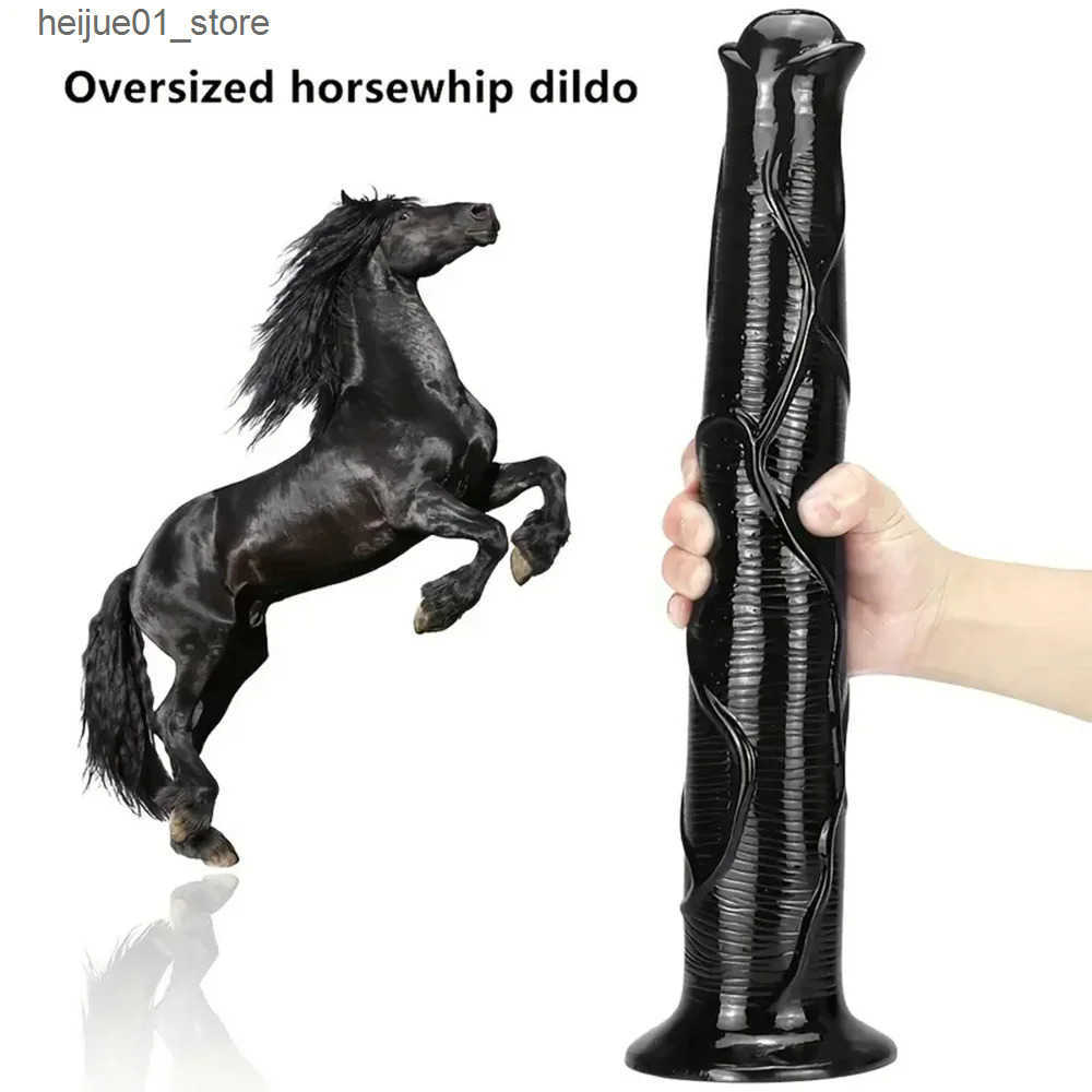 Dildos/Dongs Big Horse Anal Dildos Monster Fake Penis G-Spot Stimulator Female Masturbation Butt Plug Rooster Sex Toy J241207