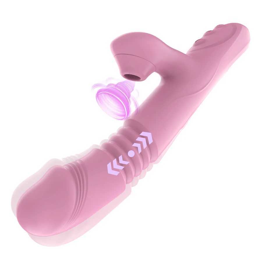 Heating Sex Toy Dildo Vibrator for Women Clitoral Sucking Stimulation G-spot Rotation Telesic Massage Female PleaXJ241206